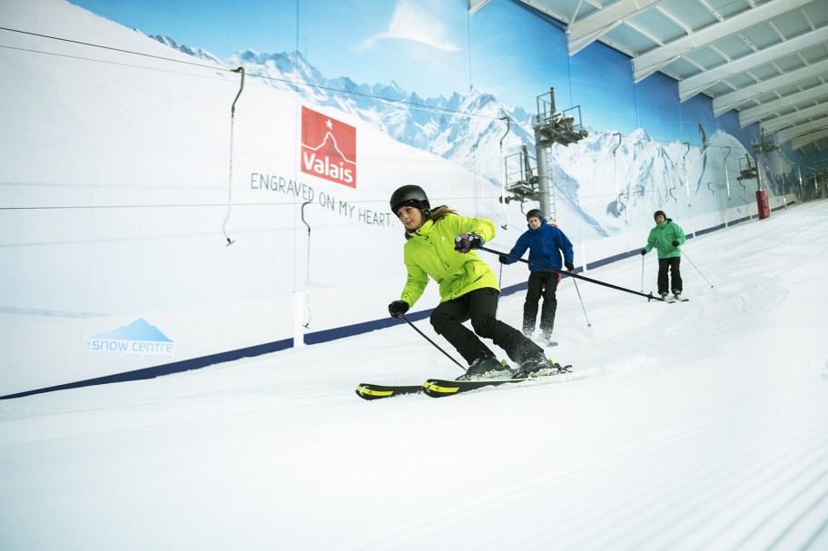 How to Ski on Ice on the Mountain